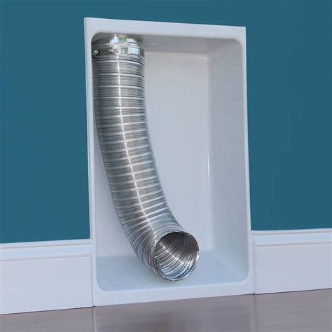 metal dryer vent box|dryer vent outlet box.